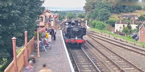 Gare de Bewdley Nord Webcam - Worcestershire