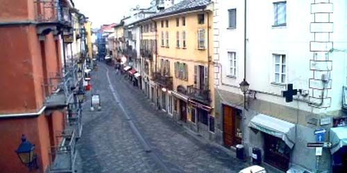 Via de Thiele e Via Croce Webcam - Aosta