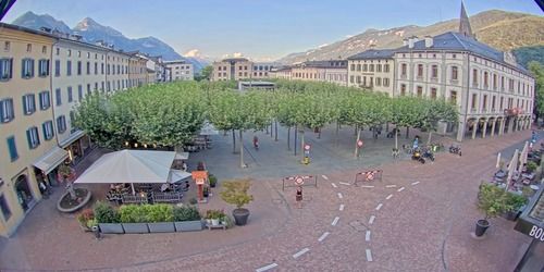 Place Centrale Webcam - Martigny