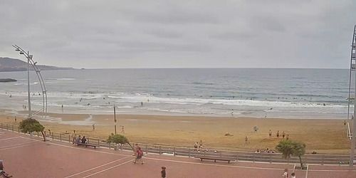 Strand La Cicer in Las Canteras Webcam - Las Palmas auf Gran Canaria