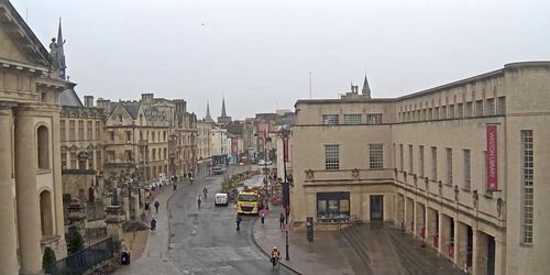 Universität Oxford. Broad Street Webcam - Oxford